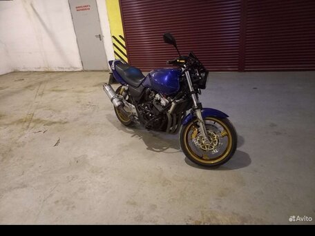 2004 Honda CB 400 Super Four, синий, 350000 рублей, вид 3