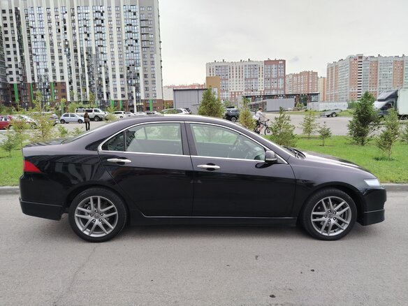 2007 Honda Accord Type-S Type S VII Рестайлинг, чёрный, 1350000 рублей - вид 11