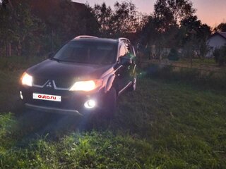 2007 Mitsubishi Outlander II, чёрный, 840000 рублей, вид 4