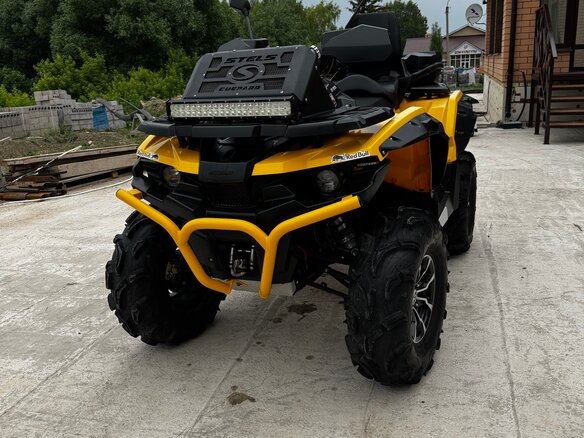2020 Stels ATV-850 Guepard Trophy, жёлтый, 900000 рублей - вид 13