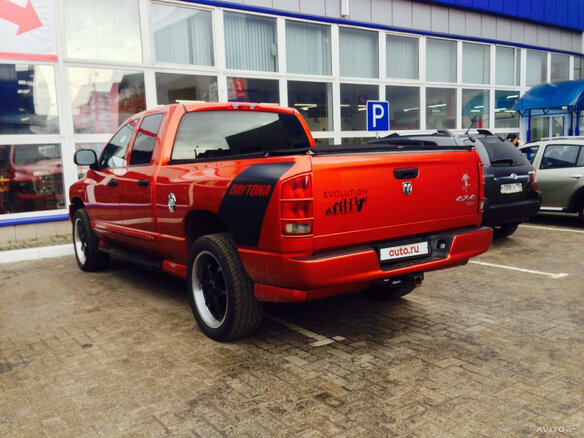 2006 Dodge RAM III (DR/DH), оранжевый - вид 4