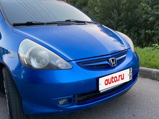 2008 Honda Jazz I Рестайлинг, синий, 630000 рублей, вид 3