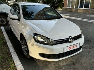 2012 Volkswagen Golf VI, белый, 850000 рублей, вид 2