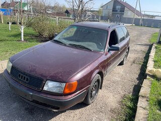 1993 Audi 100 IV (C4), красный, 249000 рублей, вид 1