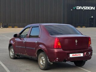 2009 Renault Logan I, красный, 150000 рублей, вид 4