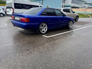 1993 Audi 100 IV (C4), синий, 500000 рублей, вид 3