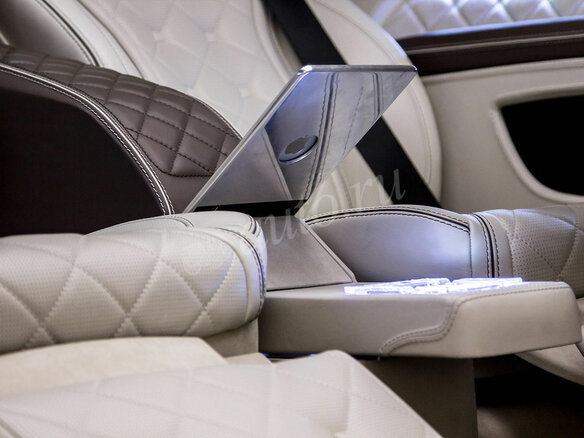 2015 Mercedes-Benz Viano L2 I (W639) Рестайлинг, чёрный - вид 9