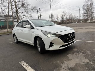 2020 Hyundai Solaris II Рестайлинг, белый, 1170000 рублей, вид 2