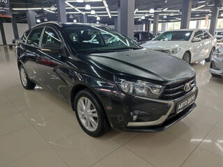 2017 Lada (ВАЗ) Vesta SW I, чёрный, 869000 рублей, вид 3