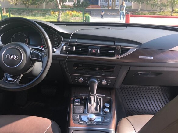 2015 Audi A6 allroad III (C7) Рестайлинг, белый - вид 9