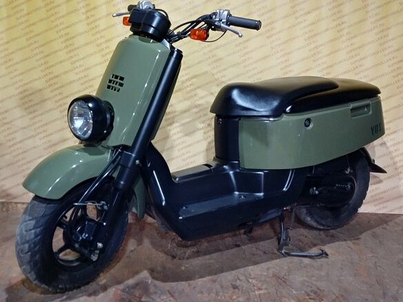 2017 Yamaha VOX, зелёный