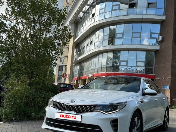 2017 Kia Optima IV, белый, 1850000 рублей - вид 1