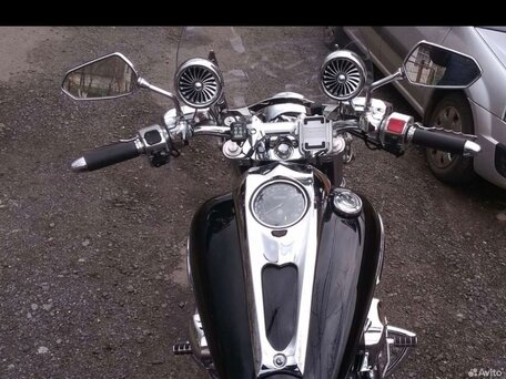2009 Yamaha XV 1900, чёрный, 1150000 рублей, вид 2