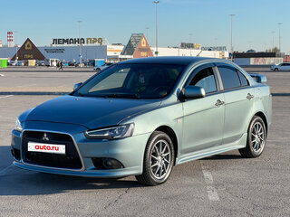 2008 Mitsubishi Lancer X, зелёный, 650000 рублей, вид 1
