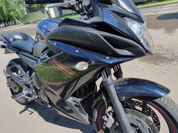 2012 Yamaha FZ6, чёрный, 400000 рублей - вид 6