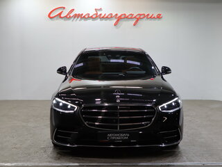 2022 Mercedes-Benz S-Класс 400 d 4MATIC VII (W223), чёрный, 8500000 рублей, вид 2