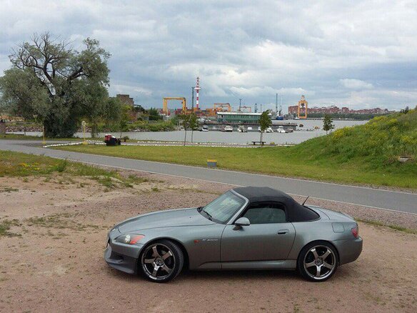 2001 Honda S2000 I (AP1), серый - вид 6