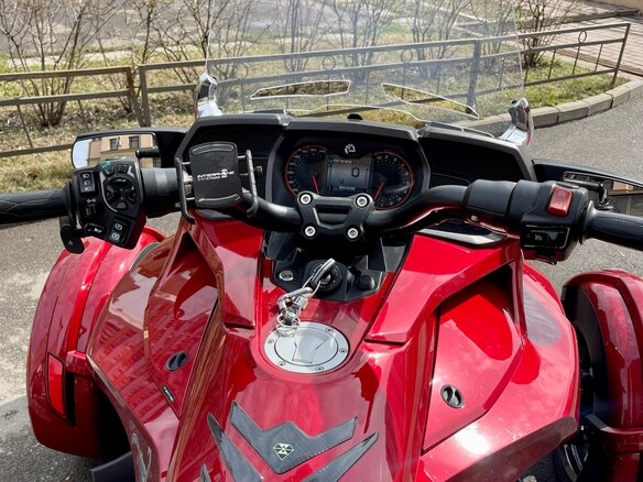 2016 BRP Can-Am Spyder, красный, 2380000 рублей - вид 5
