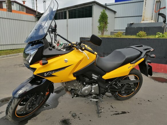 2008 Suzuki V-Strom DL 650, жёлтый - вид 8