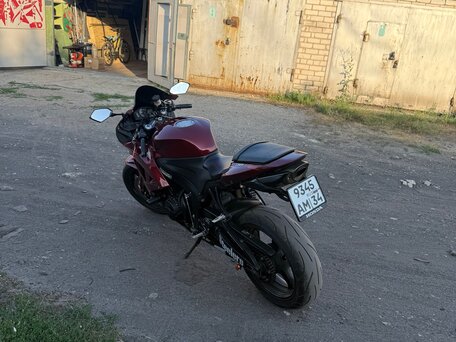 2007 Honda CBR 600RR, красный, 510000 рублей, вид 3