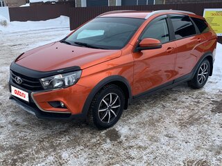 2020 Lada (ВАЗ) Vesta SW Cross I, оранжевый, 1175000 рублей, вид 1