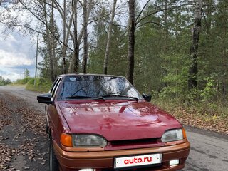 2008 Lada (ВАЗ) 2114, красный, 125000 рублей, вид 2