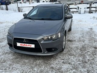 2012 Mitsubishi Lancer X Рестайлинг, серый, 800000 рублей, вид 3