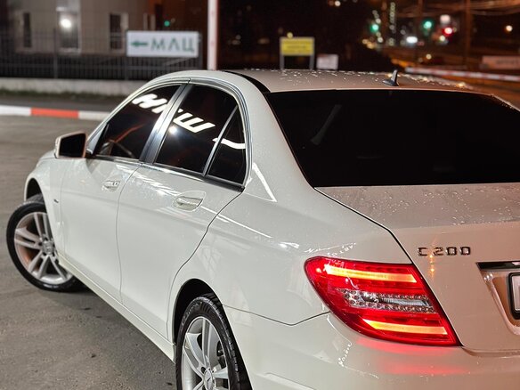 2012 Mercedes-Benz C-Класс 200 III (W204) Рестайлинг, белый, 1400000 рублей - вид 5