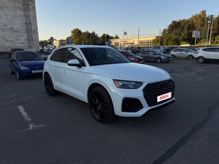 2021 Audi Q5 45 TFSI II (FY) Рестайлинг, белый, 3390000 рублей, вид 3