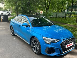 2022 Audi A3 40 TFSI IV (8Y), голубой, 3699000 рублей, вид 1