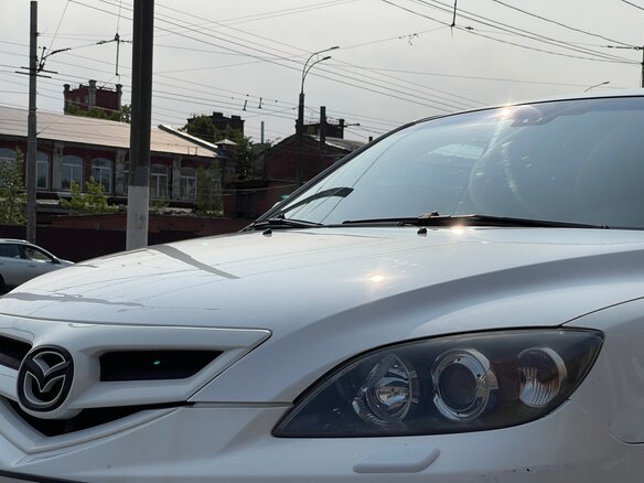 2008 Mazda 3 I (BK) Рестайлинг, белый, 585000 рублей - вид 11