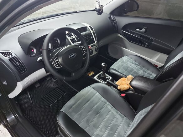 2009 Kia Ceed I, чёрный, 1000000 рублей - вид 8