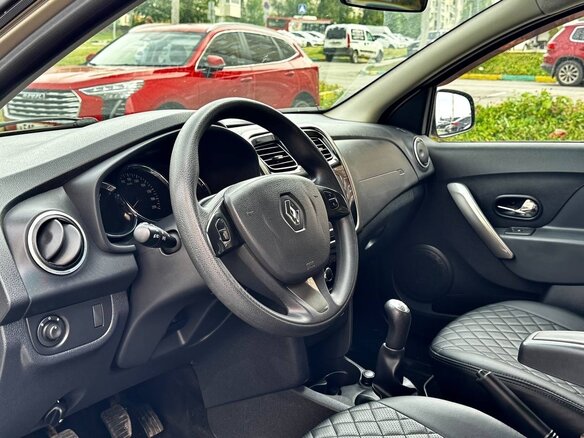 2014 Renault Logan II, бежевый - вид 12