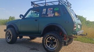 1998 Lada (ВАЗ) 2121 (4x4) I Рестайлинг, зелёный, 500000 рублей, вид 1