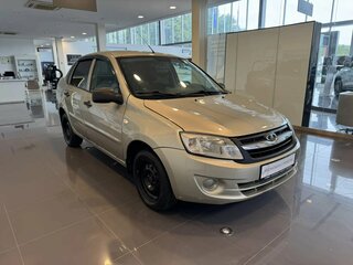 2013 Lada (ВАЗ) Granta I, серый, 439000 рублей, вид 3
