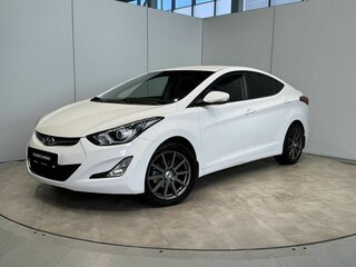 2013 Hyundai Elantra V (MD) Рестайлинг, белый, 1155000 рублей, вид 1