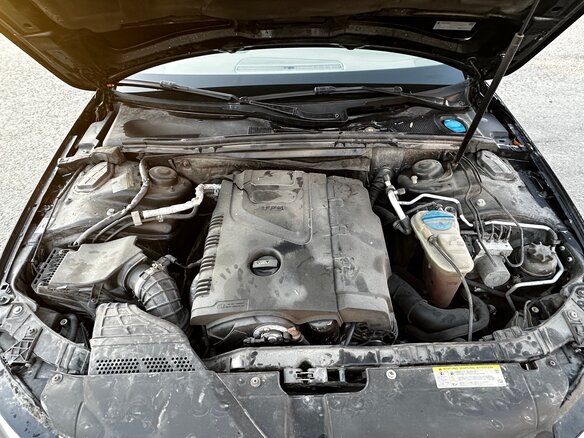 2008 Audi A4 IV (B8), чёрный, 480000 рублей - вид 2