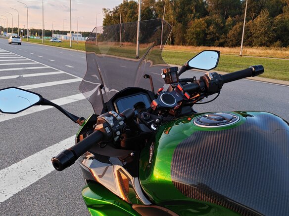 2020 Kawasaki Ninja 1000 SX, зелёный, 1200000 рублей - вид 10