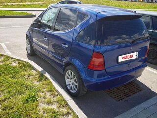 2000 Mercedes-Benz A-Класс 140 I (W168), синий, 300000 рублей, вид 3