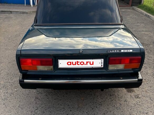 2006 Lada (ВАЗ) 2107, зелёный, 299000 рублей - вид 4