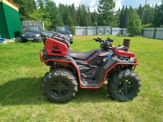 2017 Polaris Sportsman 1000, чёрный, 950000 рублей, вид 1
