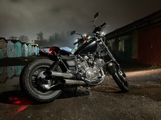 1991 Yamaha XV1100 Virago, чёрный, 270000 рублей, вид 1