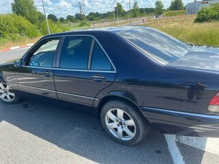 1995 Mercedes-Benz S-Класс 350 III (W140), синий, 700000 рублей, вид 5