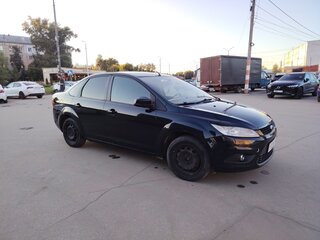 2008 Ford Focus II Рестайлинг, чёрный, 350000 рублей, вид 3