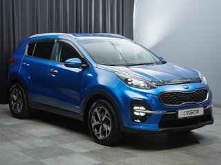 2019 Kia Sportage IV Рестайлинг, синий, 2049000 рублей, вид 3