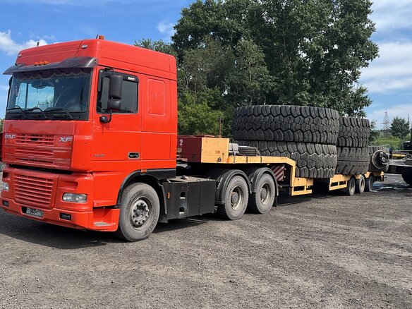 2004 DAF XF 95, оранжевый, 2000000 рублей - вид 13