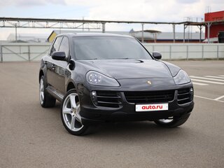 2009 Porsche Cayenne Diesel I Рестайлинг (957), чёрный, 1900000 рублей, вид 2