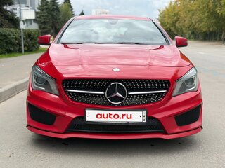 2014 Mercedes-Benz CLA 200 I (C117, X117), красный, 1850000 рублей, вид 2
