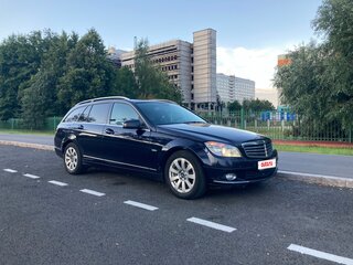 2008 Mercedes-Benz C-Класс 220 III (W204), синий, 1090000 рублей, вид 2