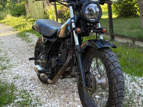 2005 Suzuki RV 200 VanVan, чёрный, 200000 рублей, вид 3